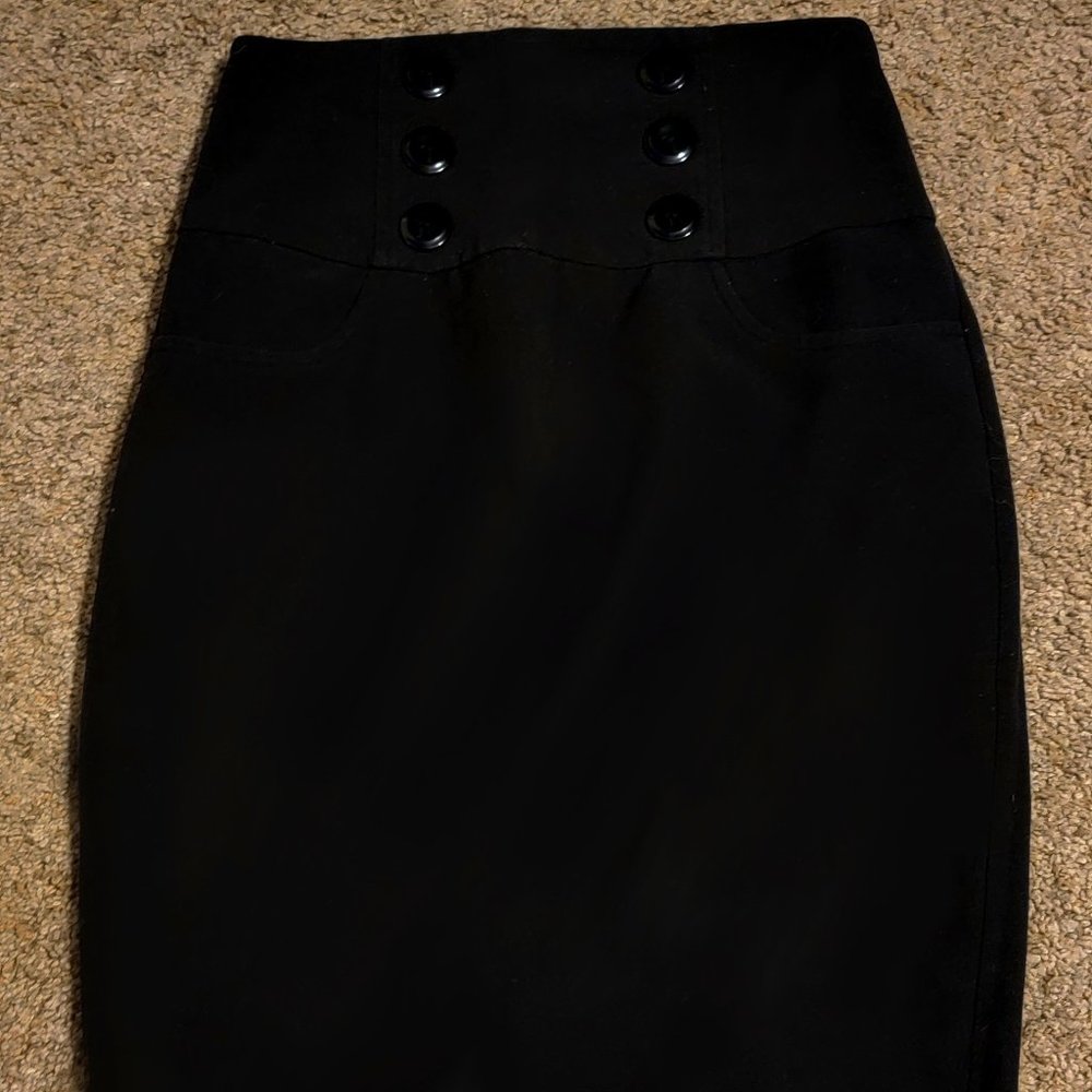 Black Pencil Skirt